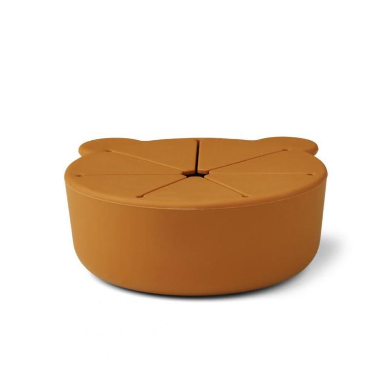 Silicone Cartoon Bear Food Bowl for Babies