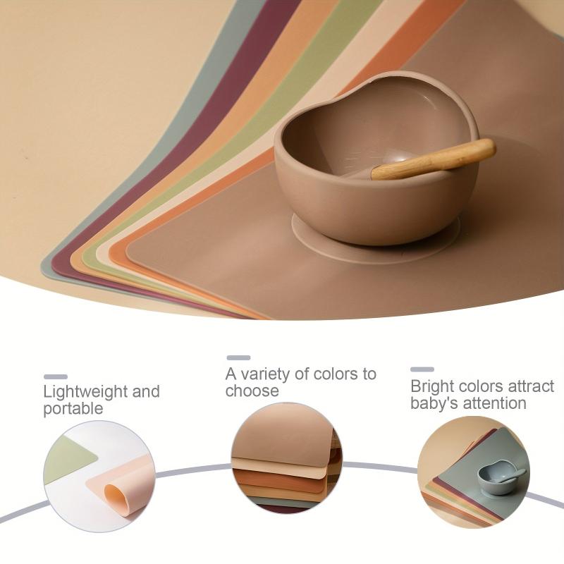 Children's Silicone Placemat in Multiple Colors