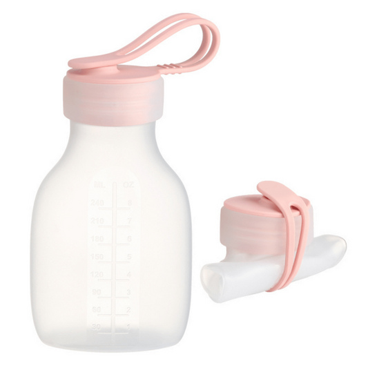Silicone Milk Storage Bags Reusable Breastmilk Bags Leakproof 8oz 240ml