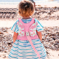 Girl's Butterfly Safety Harness Leash Set Anti Lost