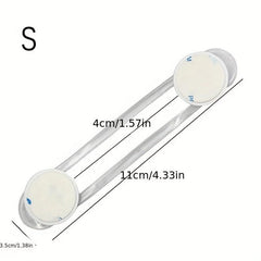 10pc Transparent Strap Drawer Lock Child Safety Finger Protection Locks