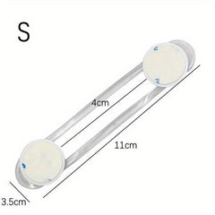10pc Transparent Strap Drawer Lock Child Safety Finger Protection Locks