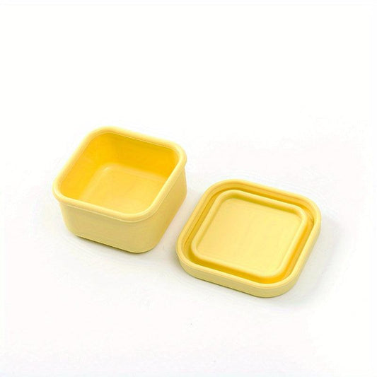 1pc Sealed Silicone Lunch Box for Office Workers, Microwaveable Bento Box