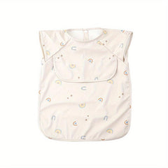 Soft & Waterproof Reversible Baby Food Bib