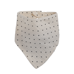 Floral Print Cotton Triangle Bib For Boys Girls