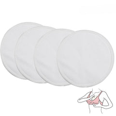 Organic Bamboo Nursing Pads Reusable Washable Breastfeeding Nipple Pad