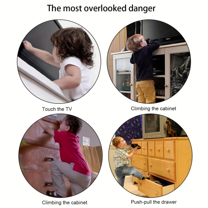 Baby Safety Furniture Anti tip Strap Prevention Device For Kids