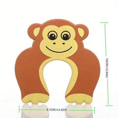 5pcs Cartoon Anti-pinch Door Stop Safety Child Collision Prevention
