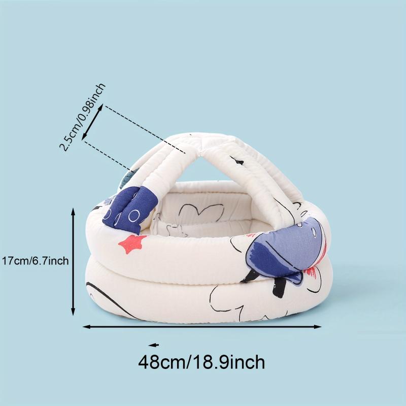 Adjustable Infant and Toddler Safety Helmet for Running, Walking, Crawling
