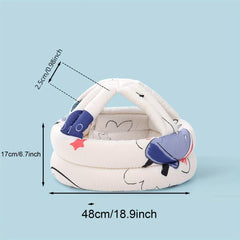 Adjustable Infant and Toddler Safety Helmet for Running, Walking, Crawling