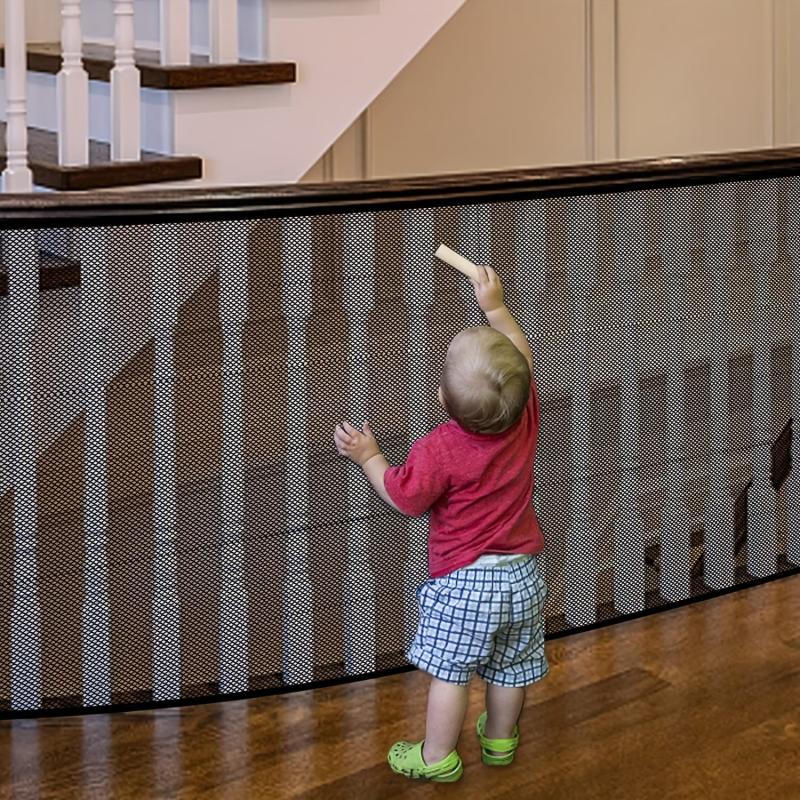 Stair Armrest Protective Net Baby Rail Safety Net Child Door Cover Balcony Net