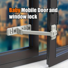 Child Metal Window Safety Lock Baby Sliding Window Restraint