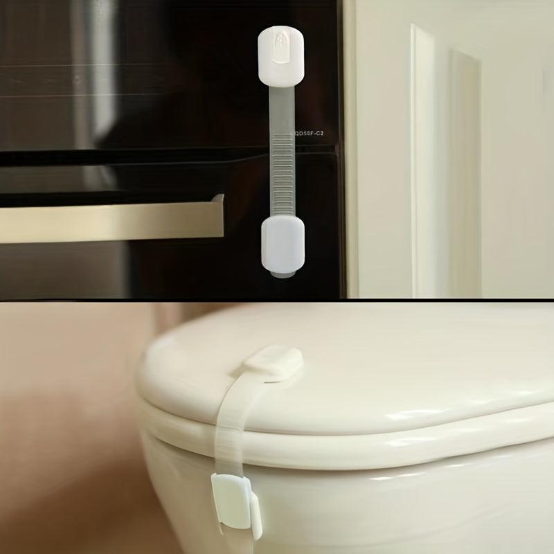 Child Safety Cabinet Locks 6pcs Baby Proofing Latches Adjustable