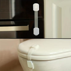 Child Safety Cabinet Locks 6pcs Baby Proofing Latches Adjustable