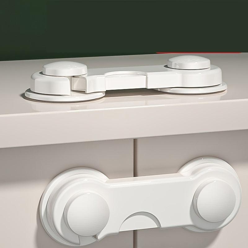 5 Pack Adjustable Drawer Locks - Child Safety Locks for Baby Proofing