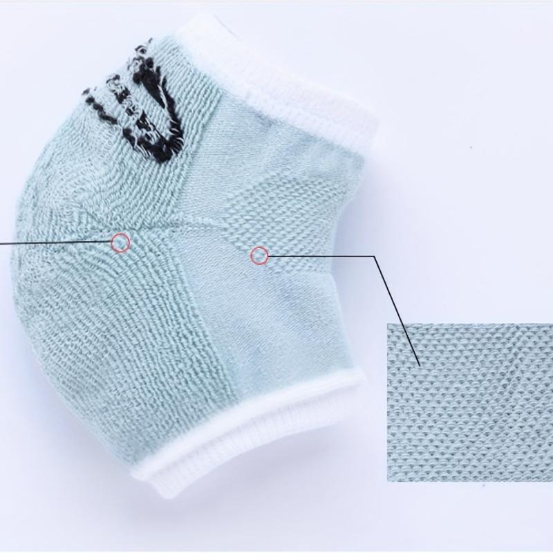 2 Pairs Baby Mesh Knee Pads Crawling Socks 1-3 Years Unisex