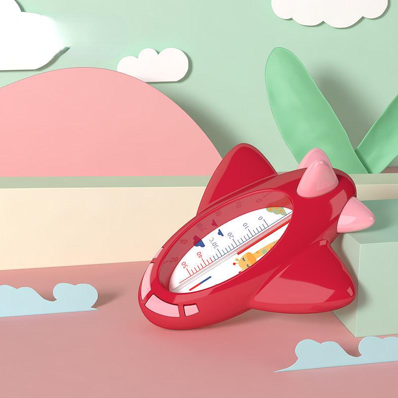 Dual Use Airplane Thermometer for Kids - Bath Time Fun