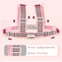Toddler Harness Leash with Safety Key Lock Wristband