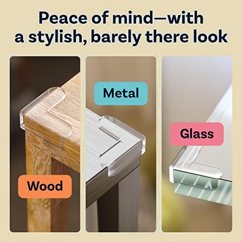 Clear Corner Guards 12 Pack Table Corner Protectors