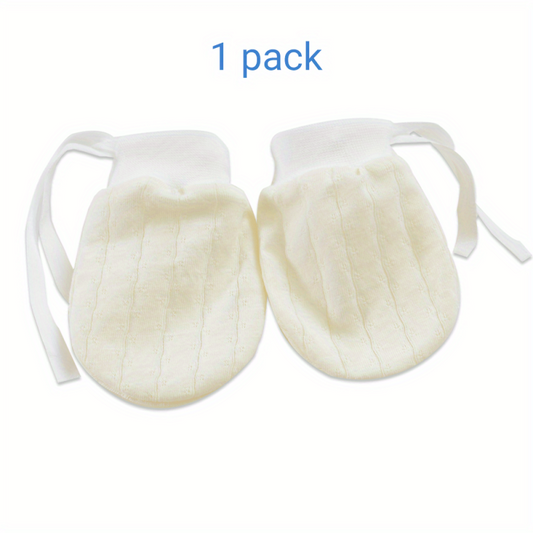Soft Newborn Baby Cotton Mittens to Protect Skin