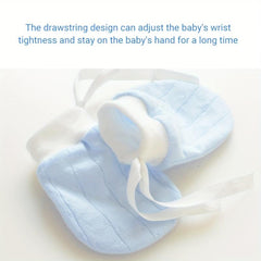 Soft Newborn Baby Cotton Mittens to Protect Skin