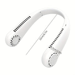 Portable Hanging Fan USB Charging No Blades No Mess