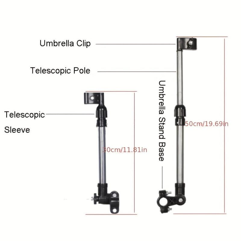 Adjustable Umbrella Holder for Strollers - Baby Comfort & Protection