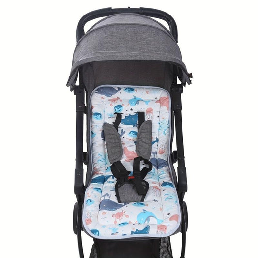 Baby Carriage Cotton Cushion Thickened Shock Absorption Cushion