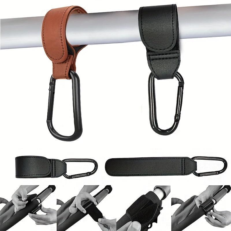 PU Leather Stroller Hook for Kids' Seats & Accessories