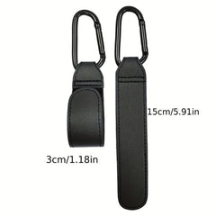 PU Leather Stroller Hook for Kids' Seats & Accessories