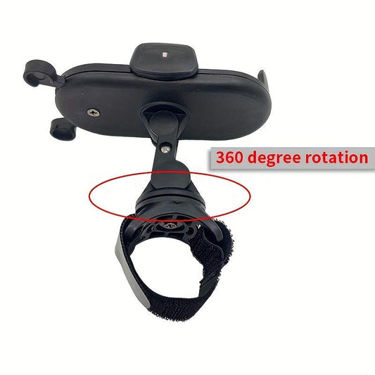 360 Adjustable Phone Stand for Baby Stroller - Pink