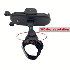 360 Adjustable Phone Stand for Baby Stroller - Pink