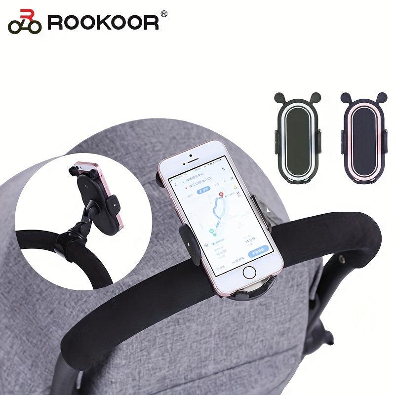 360 Adjustable Phone Stand for Baby Stroller - Pink