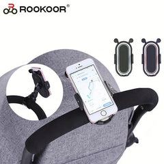 360 Adjustable Phone Stand for Baby Stroller - Pink