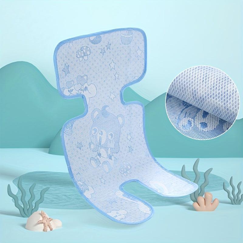 Summer Baby Stroller Mat Ice Silk Mat General Dining Chair Seat