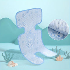 Summer Baby Stroller Mat Ice Silk Mat General Dining Chair Seat