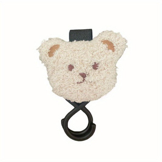 Baby Plush Bear Stroller Hook for Umbrella Car Hanging Bag