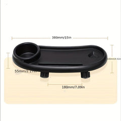 Baby Stroller Dinner Plate Tray and Cup Holder for Baby Dining Chair