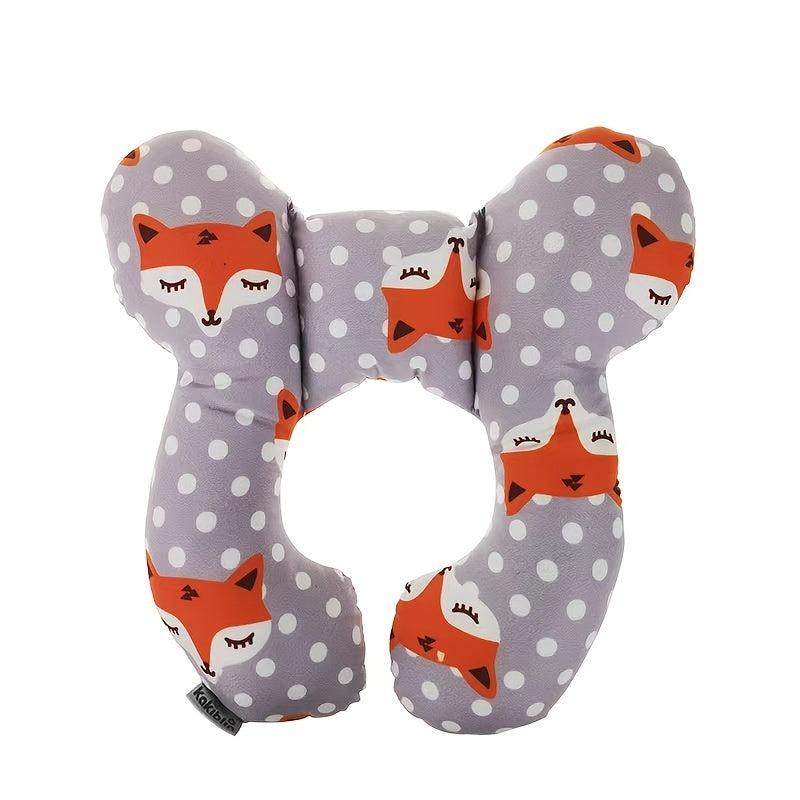 Baby Unisex Cartoon Style U Shaped Pillow Support Headrest