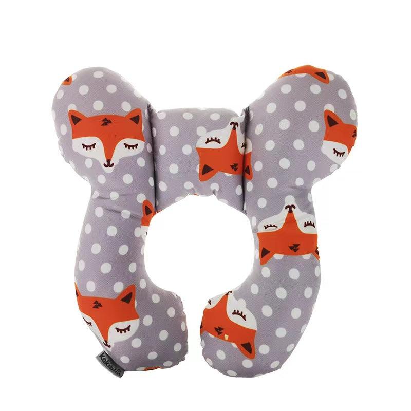 Baby Unisex Cartoon Style U Shaped Pillow Support Headrest
