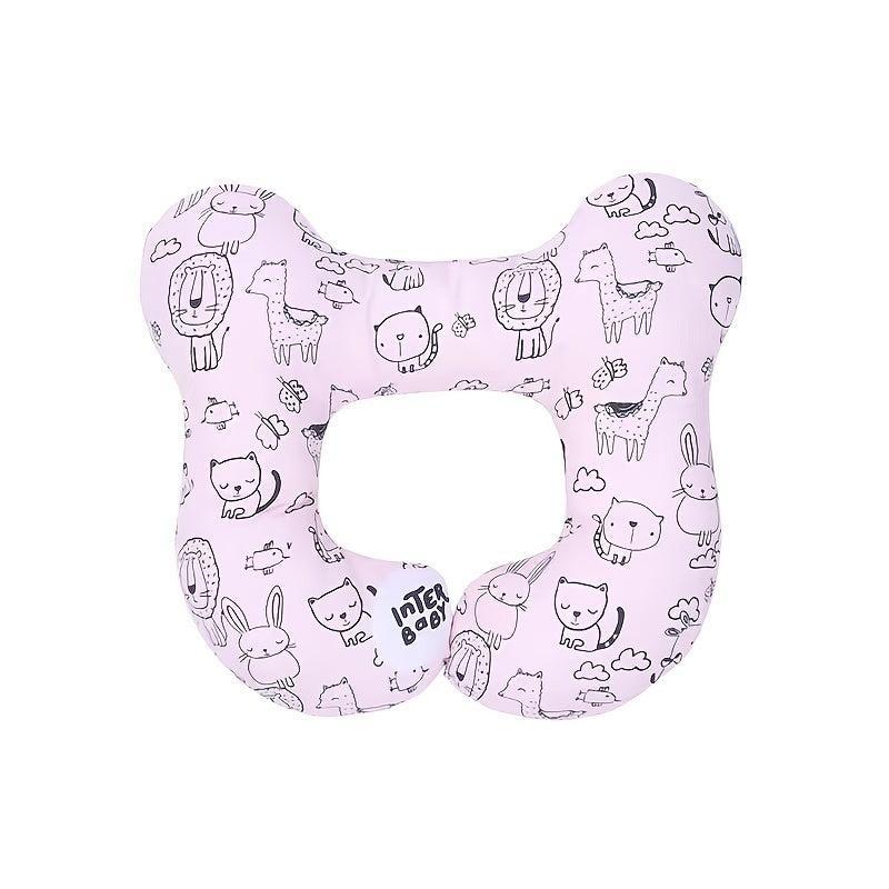 Adorable Cat Shaped Baby Travel Pillow for 0-1 Year Olds