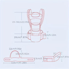 Newborn 0 48 Month Ergonomic Baby Carrier Hipseat Kangaroo Baby Wrap Sling