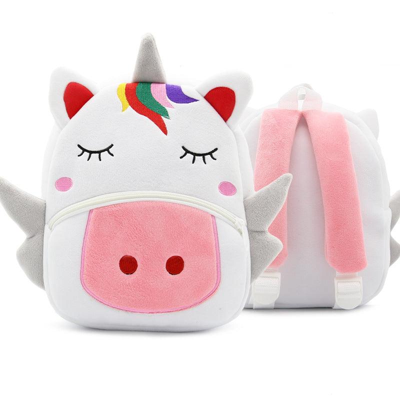 Plush Baby Bags Kid Backpack Cartoon Animal Styles
