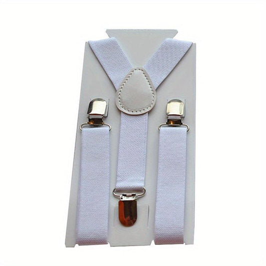 Kids' Clip on Braces Stylish Suspender Trousers for Boys & Girls