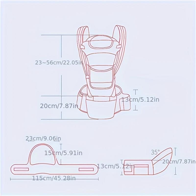 Ergonomic Carrier for Newborns 0-36 Months 3 in 1
