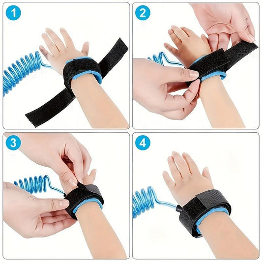 Child Safety Wristband Anti Lost Leash Toddler Kid Traction Rope