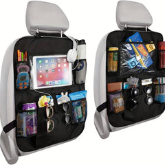 Car Back Seat Organizer for Kids and Purses, Large Capacity Storage Bag
