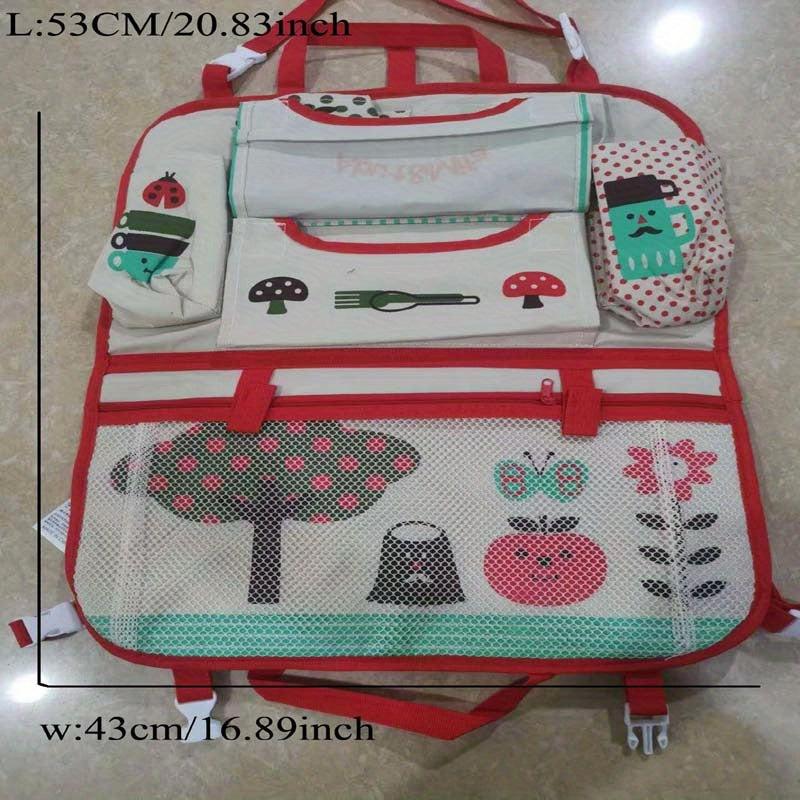 Cartoon Car Seat Back Storage Bag - Maximize Rear Seat Storage