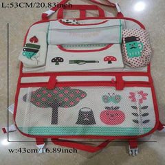 Cartoon Car Seat Back Storage Bag - Maximize Rear Seat Storage