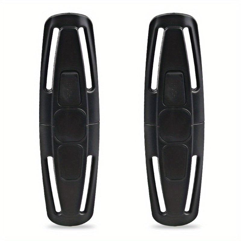 2pcs Car Baby Safety Seat Strap Belt Harness Chest Clip Buckle Latch